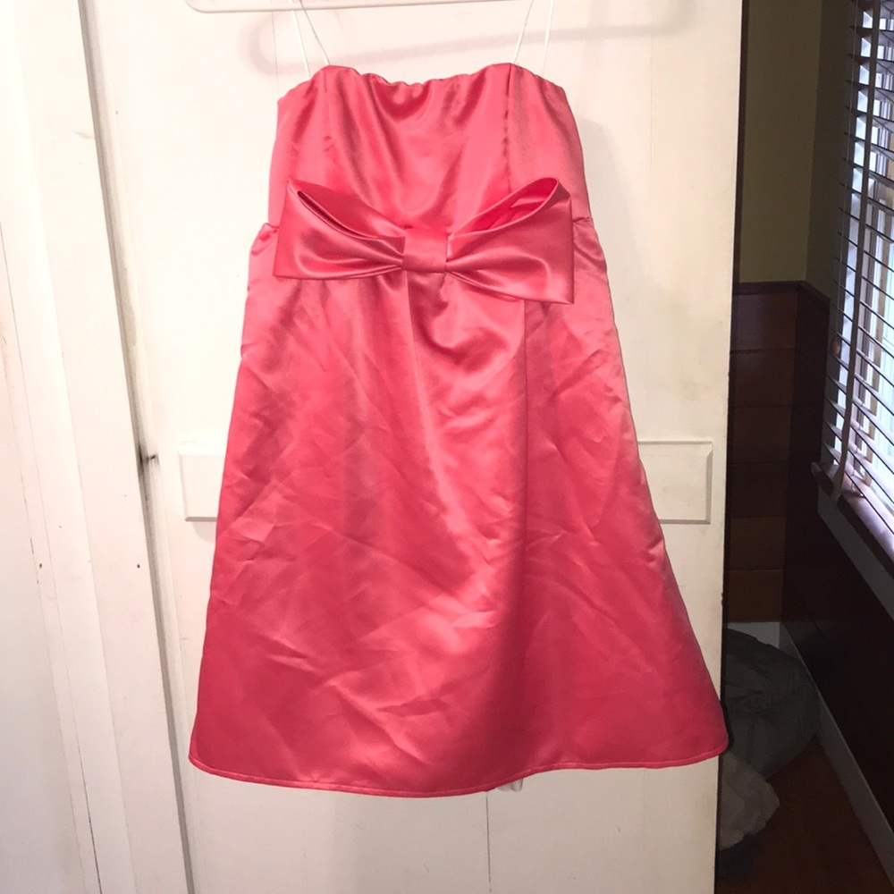 Pink Delia’s party dress